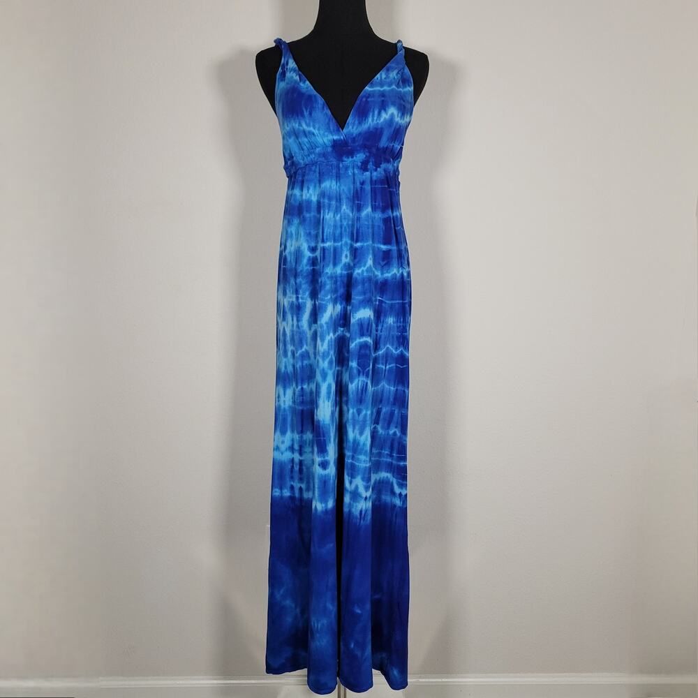 Gypsy 05 Maxi Dress XS Organic Cotton Tie Dye Boho Coastal Festival Summer